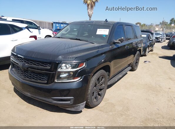 1GNLCDECXGR230480 2016 CHEVROLET TAHOE Черный Передняя левая четверть