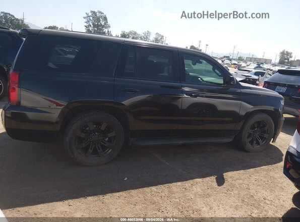 1GNLCDECXGR230480 2016 CHEVROLET TAHOE Черный Вид задней части салона