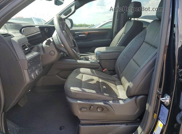 1GNS6TR80SR361459 2025 CHEVROLET TAHOE Черный Вид салона спереди