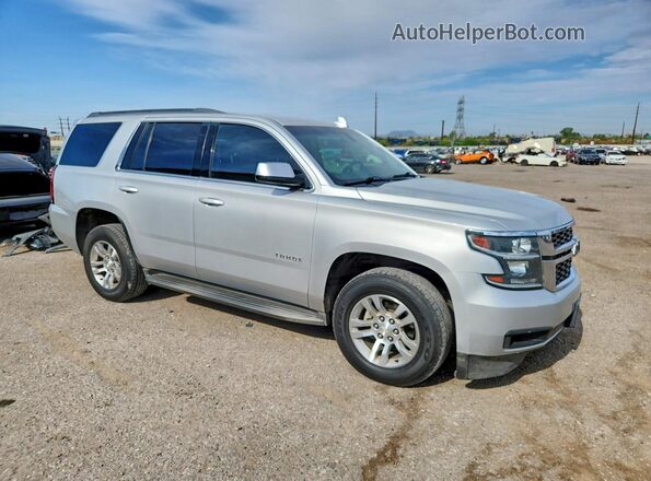 1GNSCAKC4HR315461 2017 CHEVROLET TAHOE Silver Przód prawy