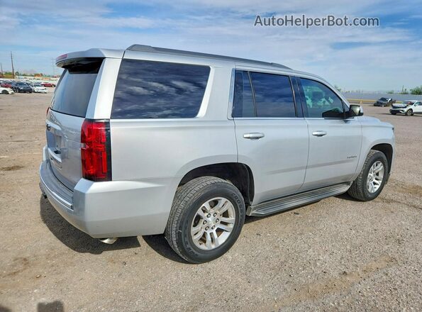 1GNSCAKC4HR315461 2017 CHEVROLET TAHOE Silver Tył prawy
