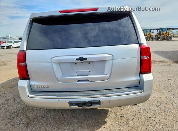 1GNSCAKC4HR315461 2017 CHEVROLET TAHOE Silver Widok z tyłu