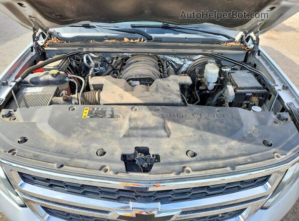 1GNSCAKC4HR315461 2017 CHEVROLET TAHOE Silver Widok komory silnika