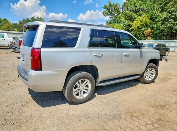 1GNSCAKC7HR401802 2017 CHEVROLET TAHOE Silver Задня права чверть
