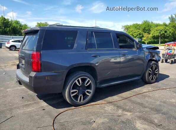 1GNSCBKC0JR203834 2018 CHEVROLET TAHOE Угольный Задняя правая четверть