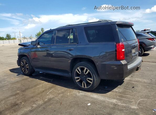 1GNSCBKC0JR203834 2018 CHEVROLET TAHOE Угольный Задняя левая четверть