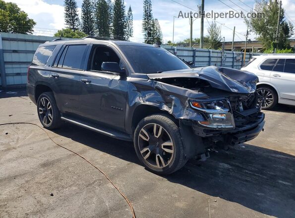 1GNSCBKC0JR203834 2018 CHEVROLET TAHOE Угольный Передняя правая четверть