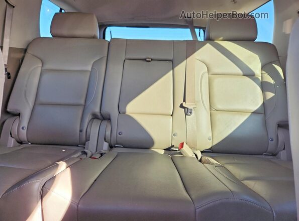 1GNSCBKC4GR312385 2016 CHEVROLET TAHOE Brown Rear seats view