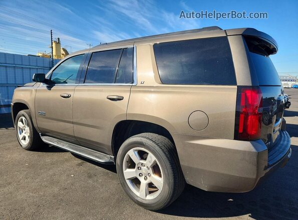 1GNSCBKC4GR312385 2016 CHEVROLET TAHOE Brown Rear left