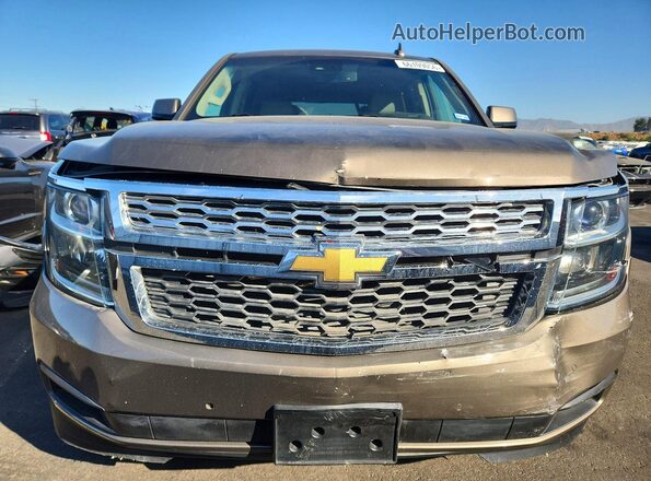 1GNSCBKC4GR312385 2016 CHEVROLET TAHOE Brown Front view