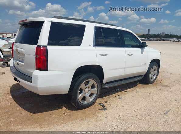 1GNSCBKC4HR330385 2017 CHEVROLET TAHOE White Rear right