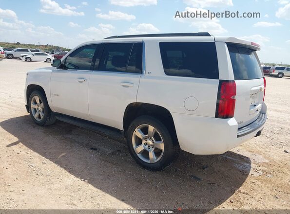 1GNSCBKC4HR330385 2017 CHEVROLET TAHOE White Rear left