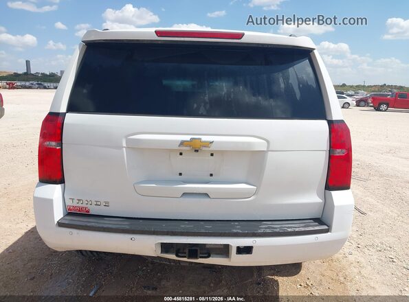 1GNSCBKC4HR330385 2017 CHEVROLET TAHOE White 