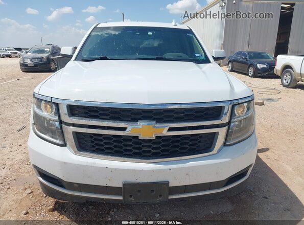 1GNSCBKC4HR330385 2017 CHEVROLET TAHOE White Instrument cluster view