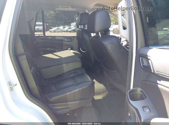 1GNSCBKC4LR170629 2020 CHEVROLET TAHOE White VIN კოდის სტიკერის ხედი