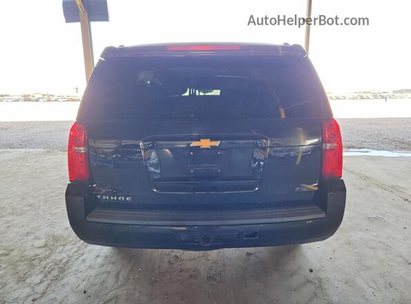 1GNSCBKC5HR121186 2017 CHEVROLET TAHOE Черный Вид сзади
