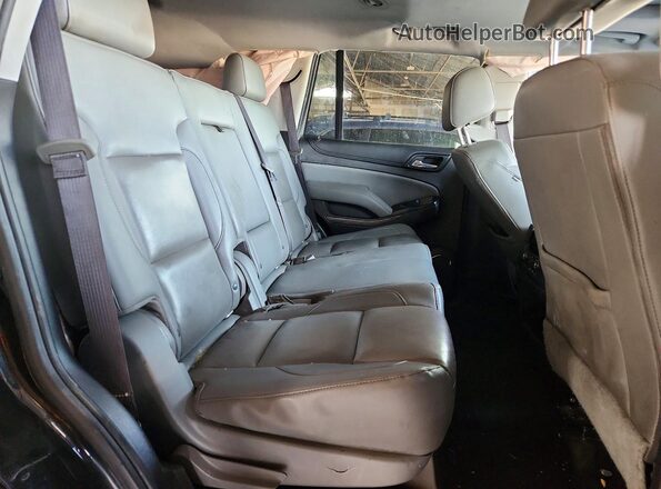 1GNSCBKC5HR121186 2017 CHEVROLET TAHOE Черный Вид задней части салона