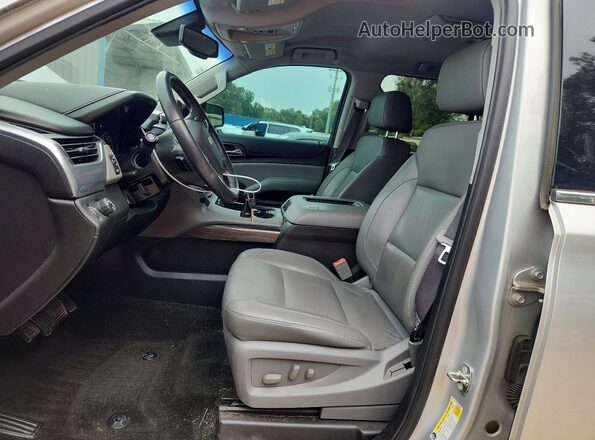 1GNSCBKC7HR208815 2017 CHEVROLET TAHOE Silver Սալոնի դիմացի տեսք