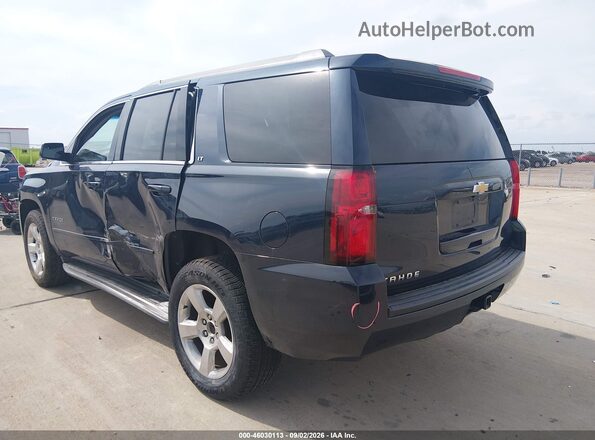 1GNSCBKC8HR185769 2017 CHEVROLET TAHOE Dark Blue Задня ліва чверть