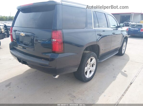 1GNSCBKC8HR185769 2017 CHEVROLET TAHOE Dark Blue Задня права чверть