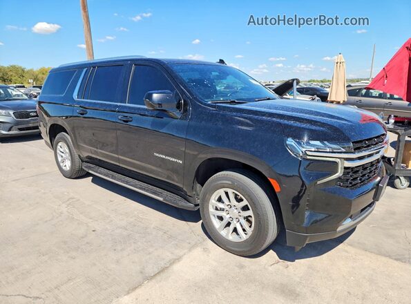 1GNSCBKD8MR372173 2021 CHEVROLET SUBURBAN Black Przód prawy