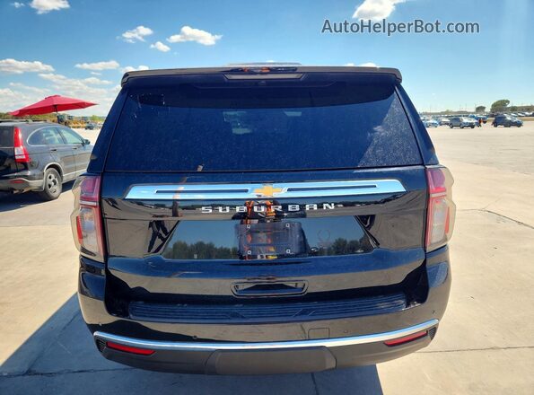 1GNSCBKD8MR372173 2021 CHEVROLET SUBURBAN Black Widok z tyłu