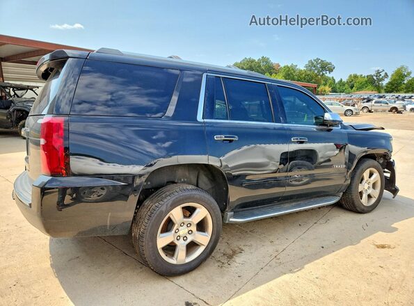 1GNSCCKC8JR256755 2018 CHEVROLET TAHOE Black Trasero derecho