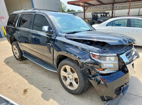 1GNSCCKC8JR256755 2018 CHEVROLET TAHOE Black Delantero derecho