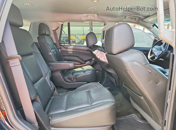 1GNSCCKC8JR256755 2018 CHEVROLET TAHOE Black Vista interior trasera