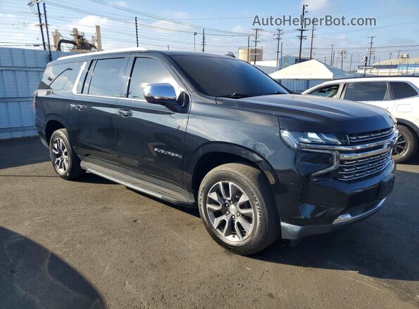 1GNSCFKD7MR238701 2021 CHEVROLET SUBURBAN Black წინა მარჯვენა