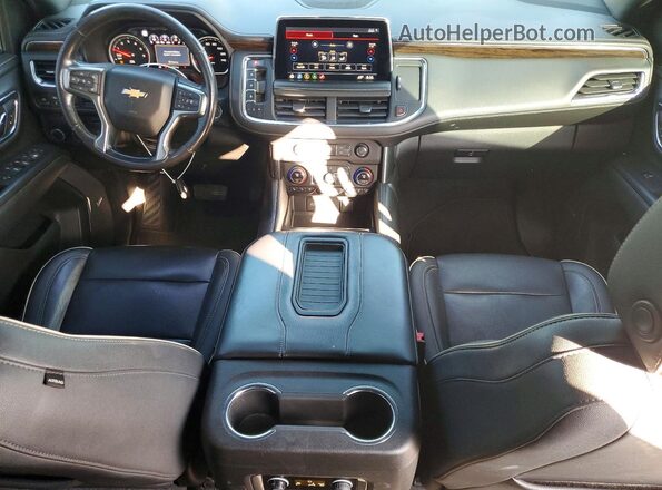 1GNSCFKD7MR238701 2021 CHEVROLET SUBURBAN Black წინა პანელის ხედი