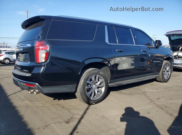 1GNSCFKD7MR238701 2021 CHEVROLET SUBURBAN Black უკანა მარჯვენა