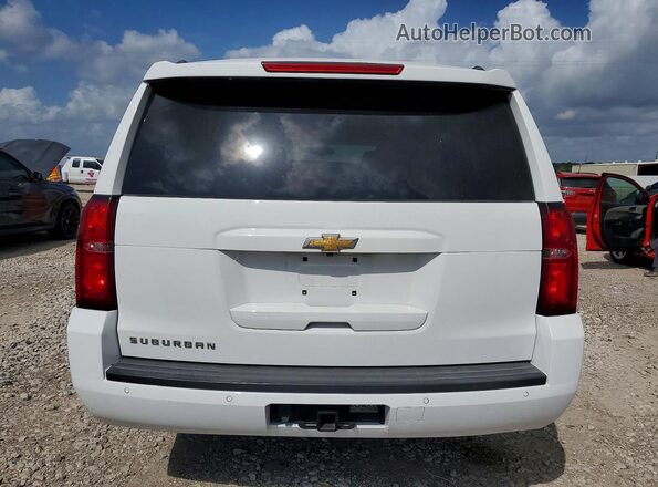 1GNSCGKC7JR155939 2018 CHEVROLET SUBURBAN White Rear view