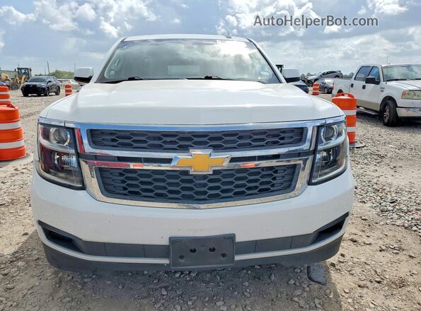 1GNSCGKC7JR155939 2018 CHEVROLET SUBURBAN White Front view