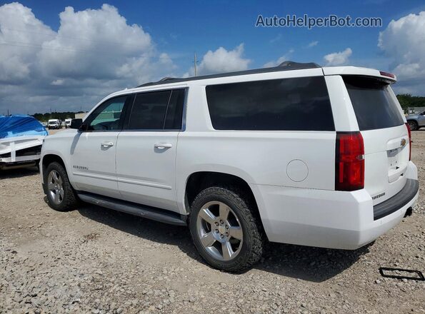 1GNSCGKC7JR155939 2018 CHEVROLET SUBURBAN White Rear left