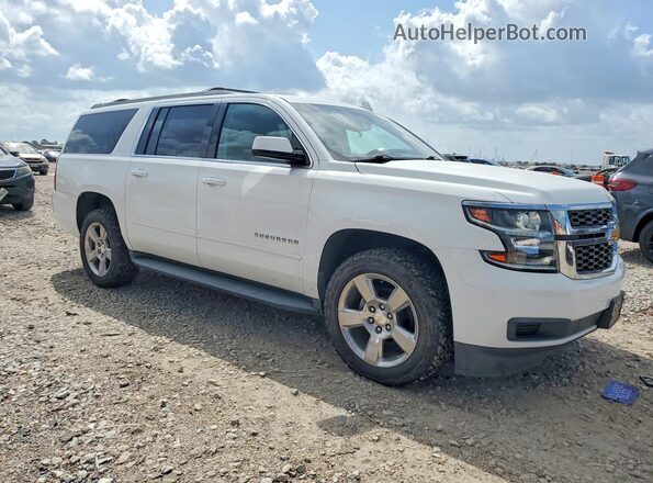 1GNSCGKC7JR155939 2018 CHEVROLET SUBURBAN White Front right
