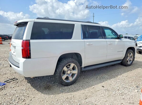 1GNSCGKC7JR155939 2018 CHEVROLET SUBURBAN White Rear right