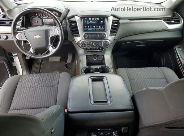 1GNSCGKC7JR155939 2018 CHEVROLET SUBURBAN White Dashboard view