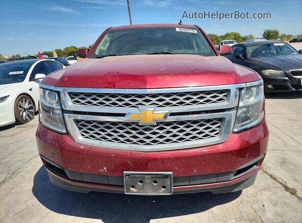 1GNSCHKC4HR336156 2017 CHEVROLET SUBURBAN Красный Вид спереди