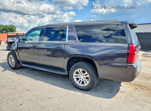1GNSCHKC7JR257229 2018 CHEVROLET SUBURBAN Gray Задня ліва чверть