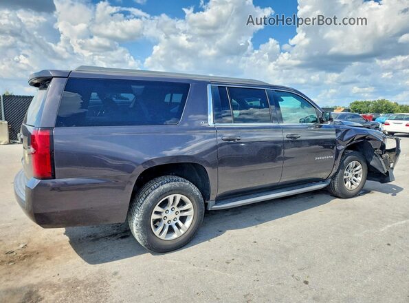 1GNSCHKC7JR257229 2018 CHEVROLET SUBURBAN Gray Задня права чверть