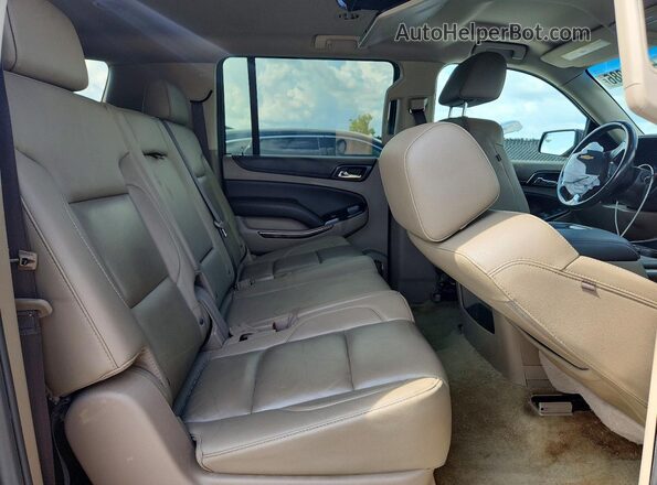 1GNSCHKC7JR257229 2018 CHEVROLET SUBURBAN Gray Вид задньої частини салону