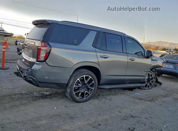 1GNSCRKT7MR463712 2021 CHEVROLET TAHOE Gray უკანა მარჯვენა