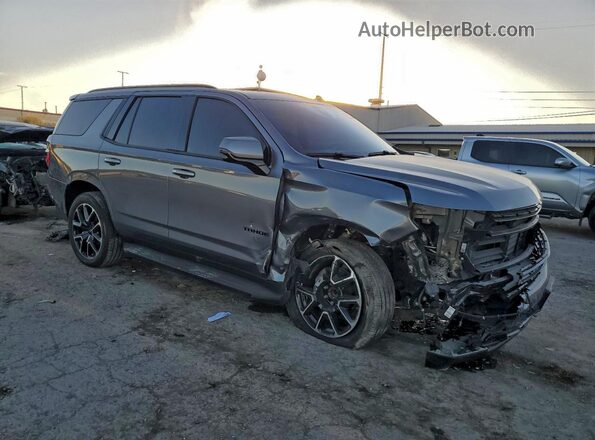 1GNSCRKT7MR463712 2021 CHEVROLET TAHOE Gray წინა მარჯვენა