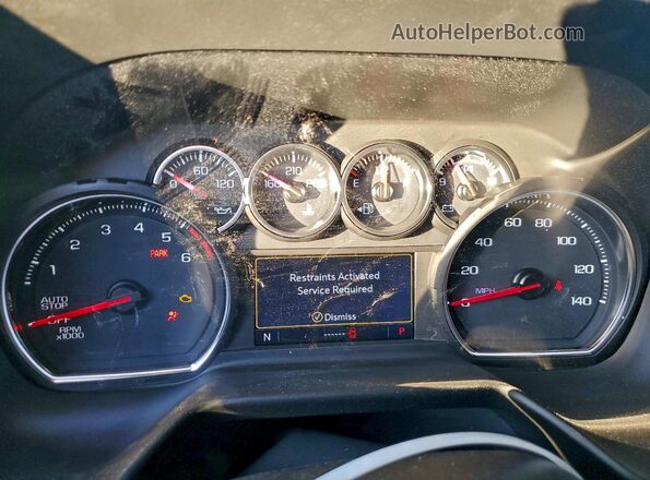 1GNSCRKT7MR463712 2021 CHEVROLET TAHOE Gray ხელსაწყოთა პანელის ხედი