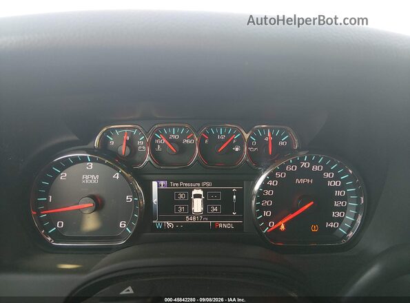 1GNSKAEC0HR329632 2017 CHEVROLET TAHOE White Հետևի նստատեղերի տեսք