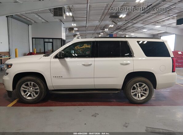 1GNSKAEC0HR329632 2017 CHEVROLET TAHOE White Սալոնի 360 աստիճան տեսք