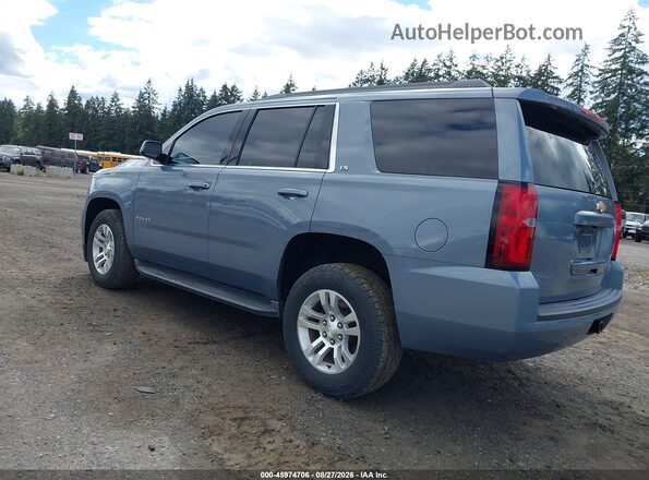 1GNSKAEC3GR413829 2016 CHEVROLET TAHOE Blue Հետևի ձախ