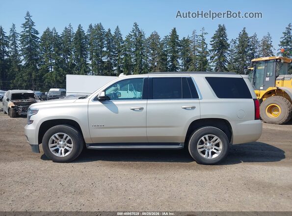 1GNSKAEC8HR313713 2017 CHEVROLET TAHOE Золотой Панорамный вид салона 360°