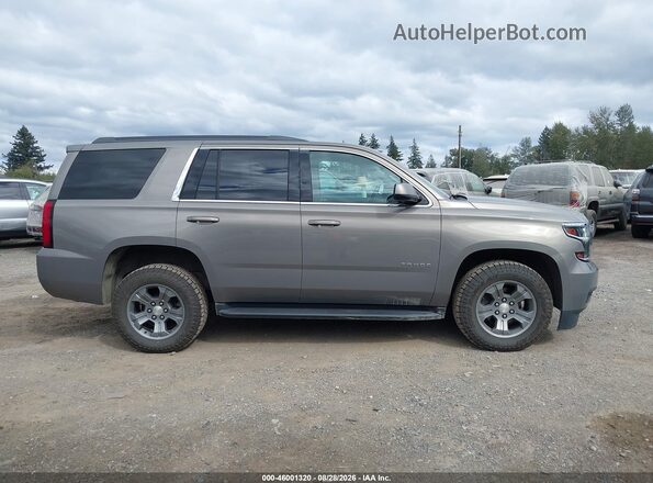 1GNSKAEC8JR336978 2018 CHEVROLET TAHOE Pewter Vista interior trasera